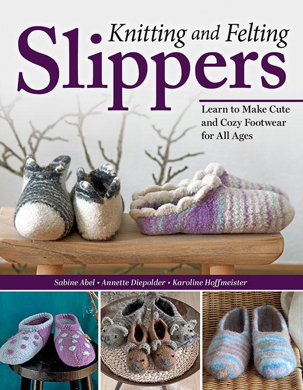 Knitting and Felting Slippers - Knitting Pattern