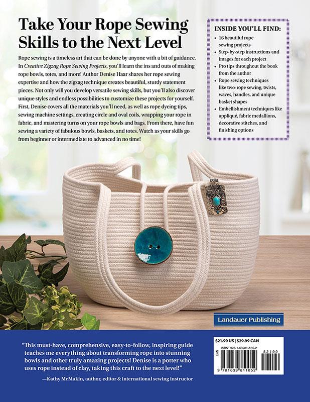 Creative Zigzag Rope Sewing Book
