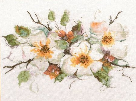 Apple Blossom - Cross Stitch Kit