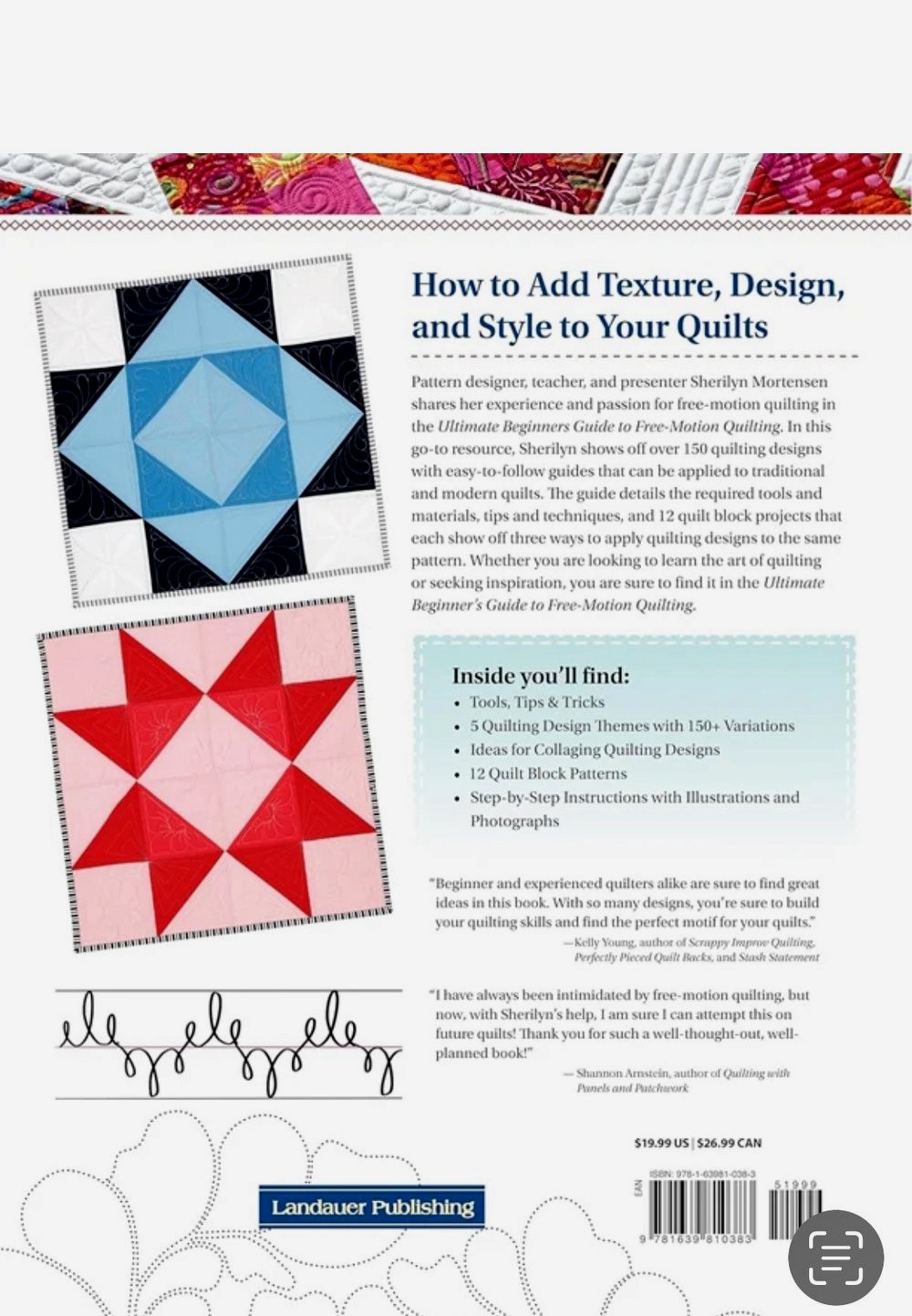 Guide to Free-Motion Quilting - Quilt Book