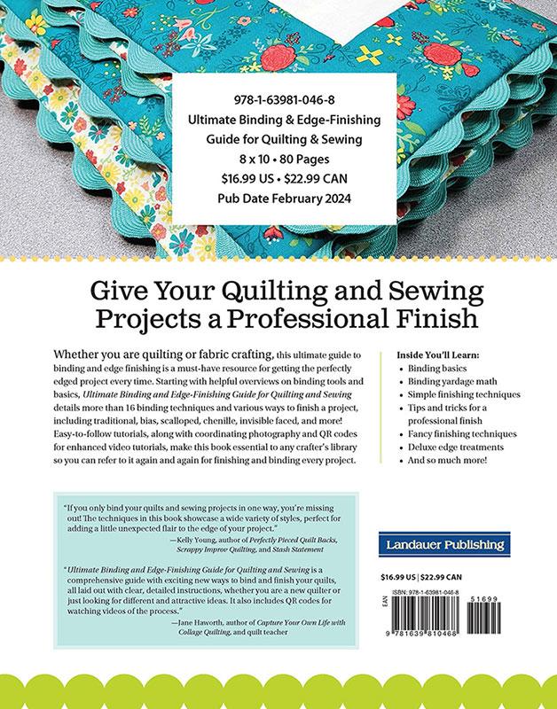 Ultimate Binding and Edge-Finishing Guide Quilt Book