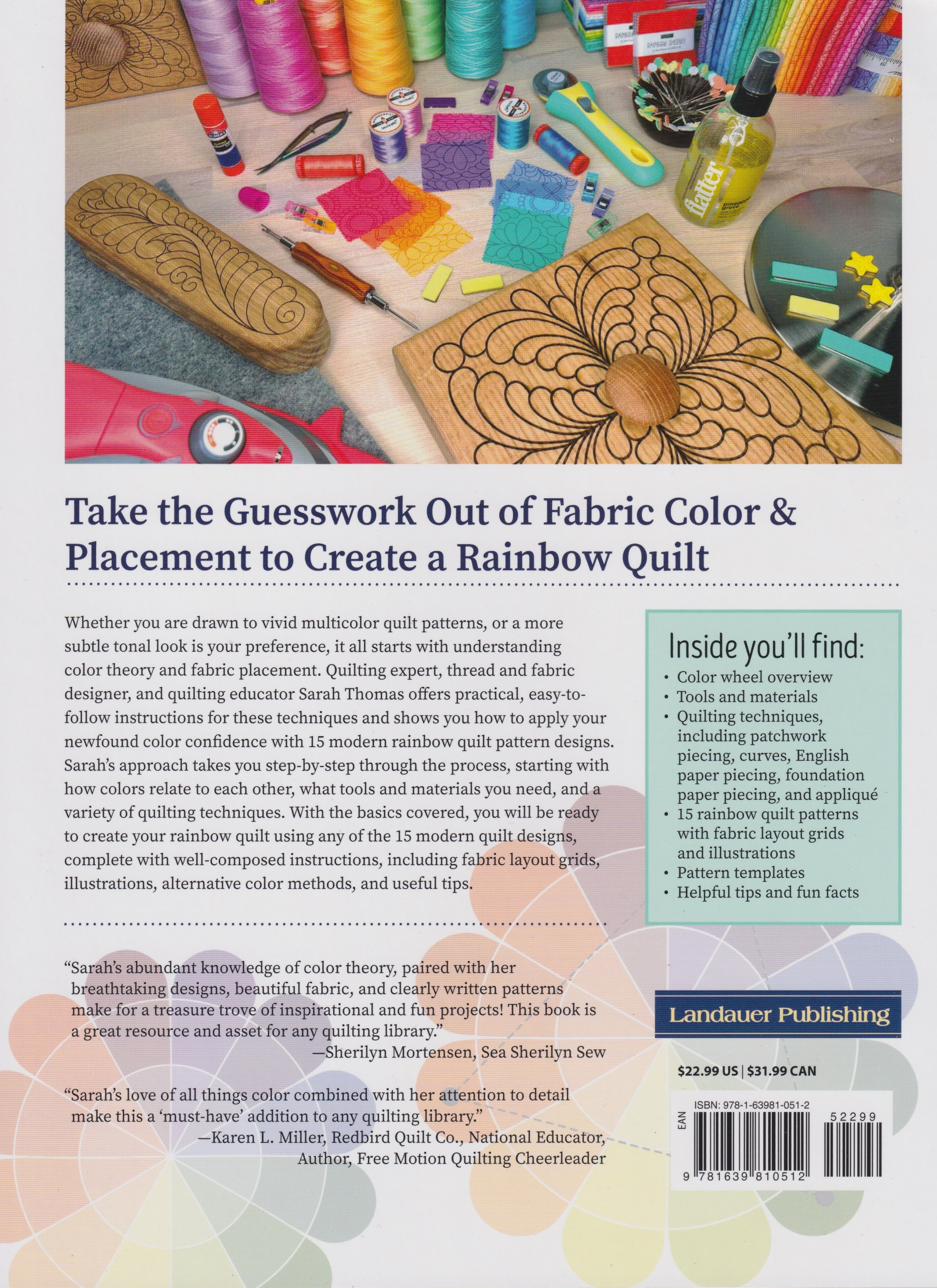 Rainbow Quilt Color Method