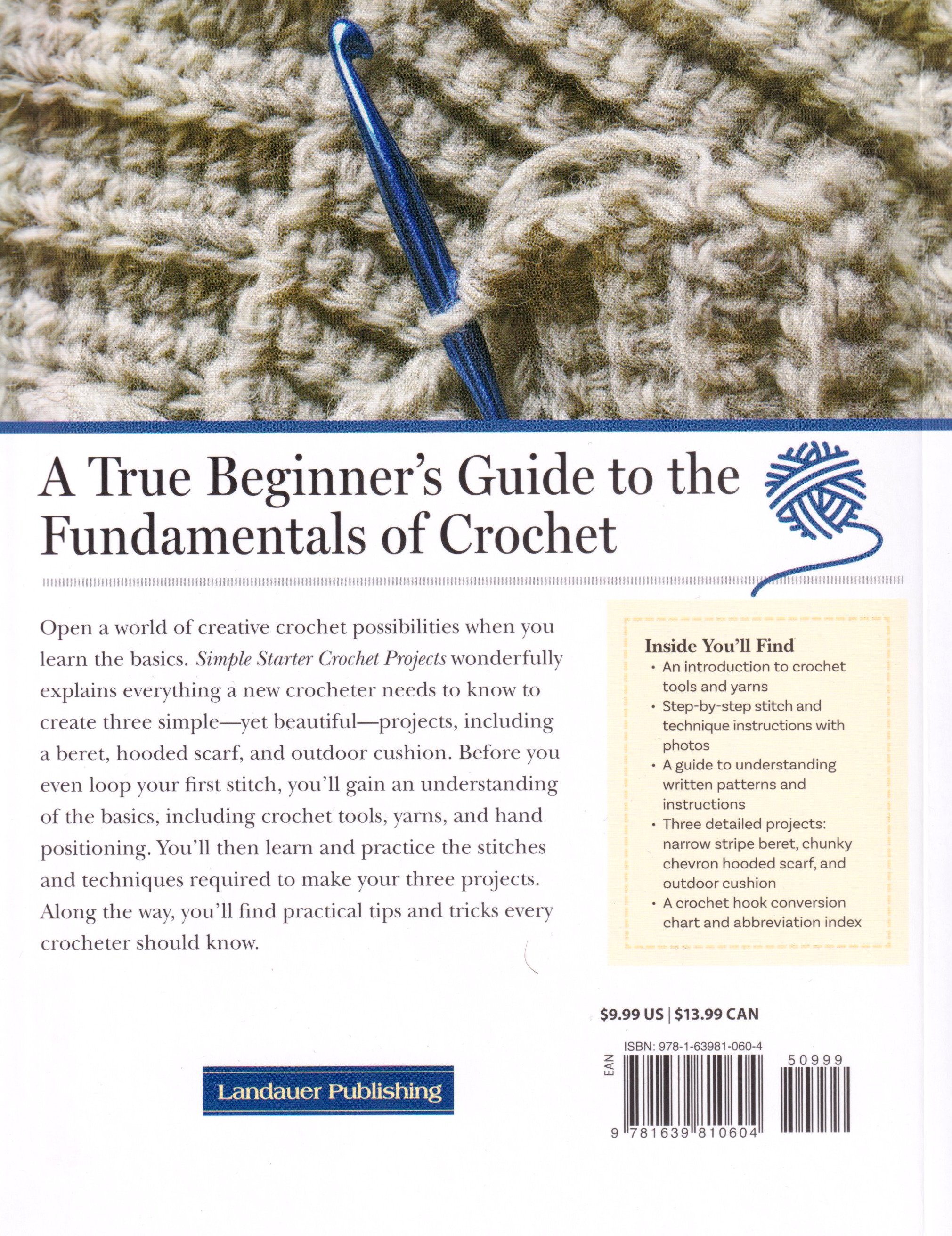 Simple Starter Crochet Projects - Crochet Pattern