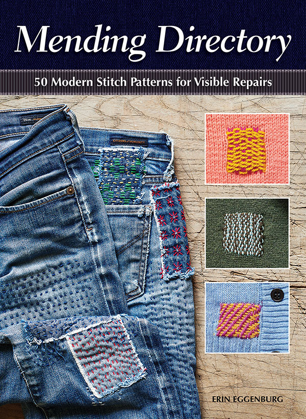 The Mending Directory - Quilt Pattern, zoomed in. Select this picture to zoom back out.