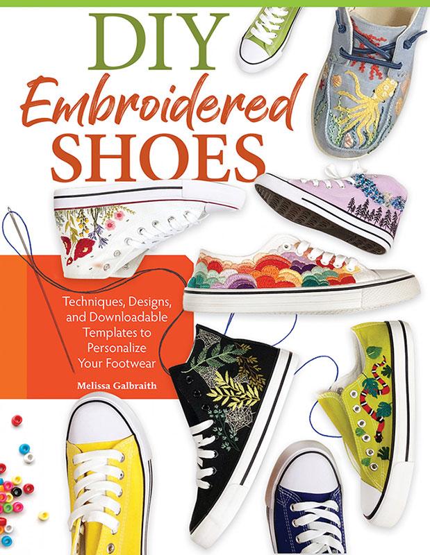 DIY Embroidered Shoes - Embroidery Pattern