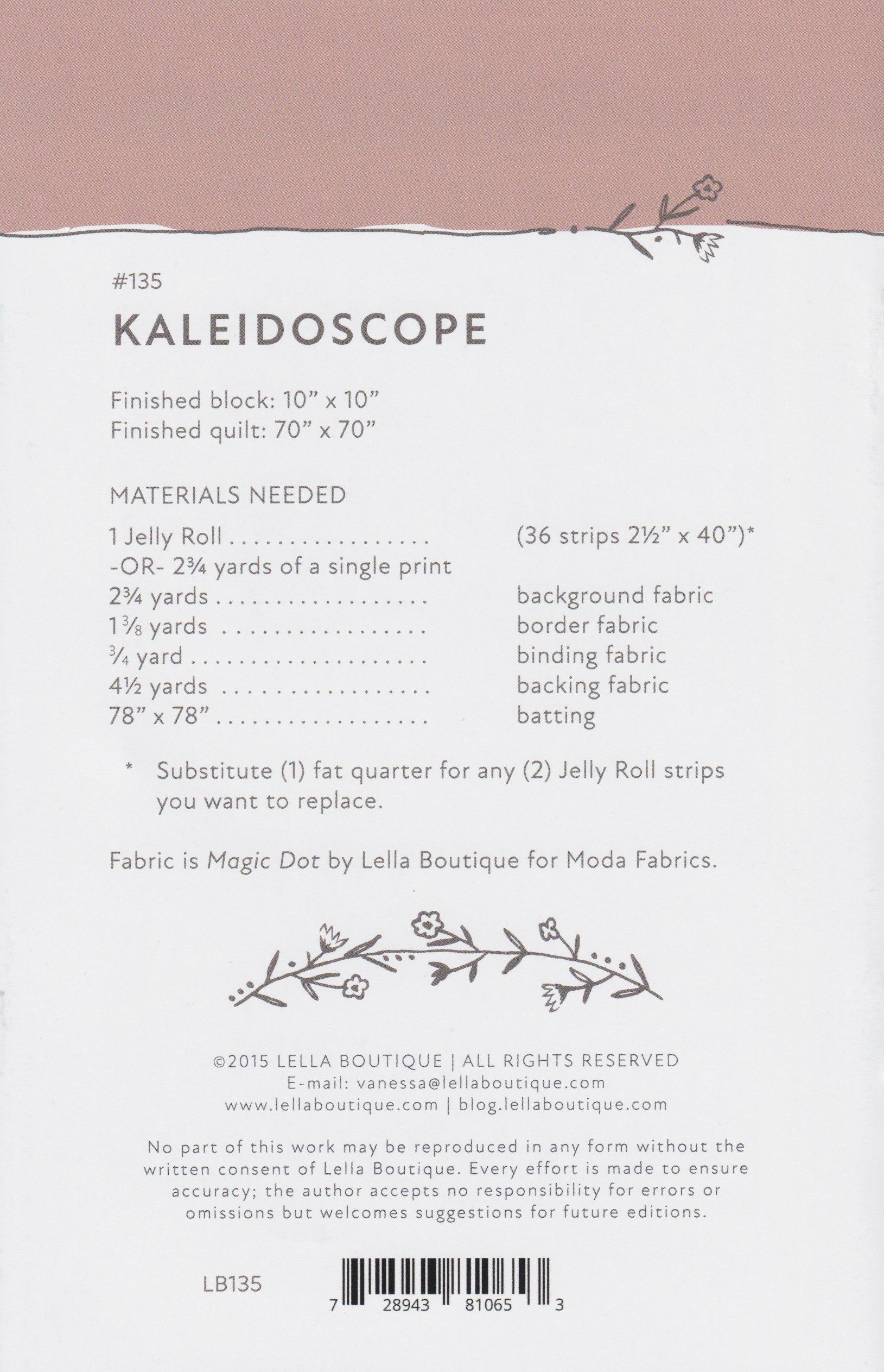 Kaleidoscope - Quilt Pattern