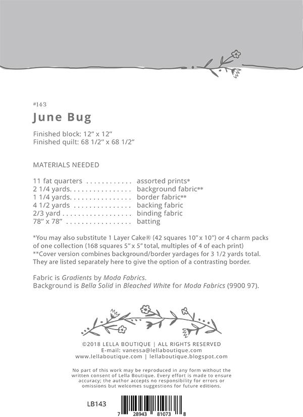 June Bug - Quilt Pattern