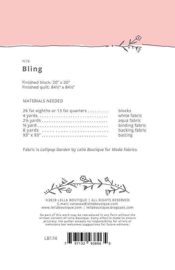 Bling - Quilt Pattern