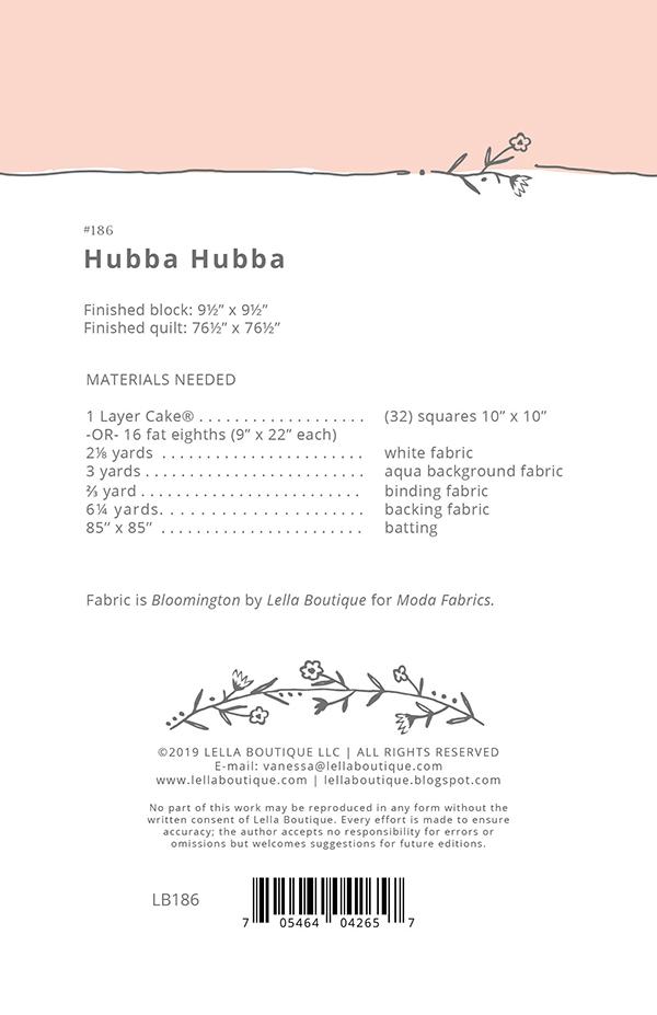 Hubba Hubba - Quilt Pattern