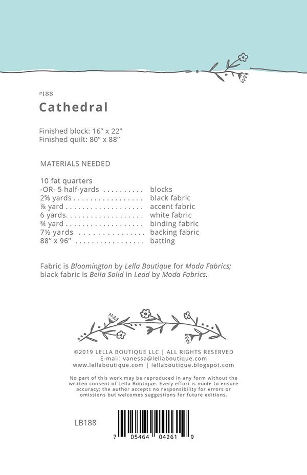 Cathedral - Quilt Pattern