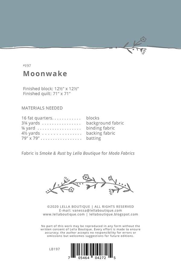 Moonwake - Quilt Pattern
