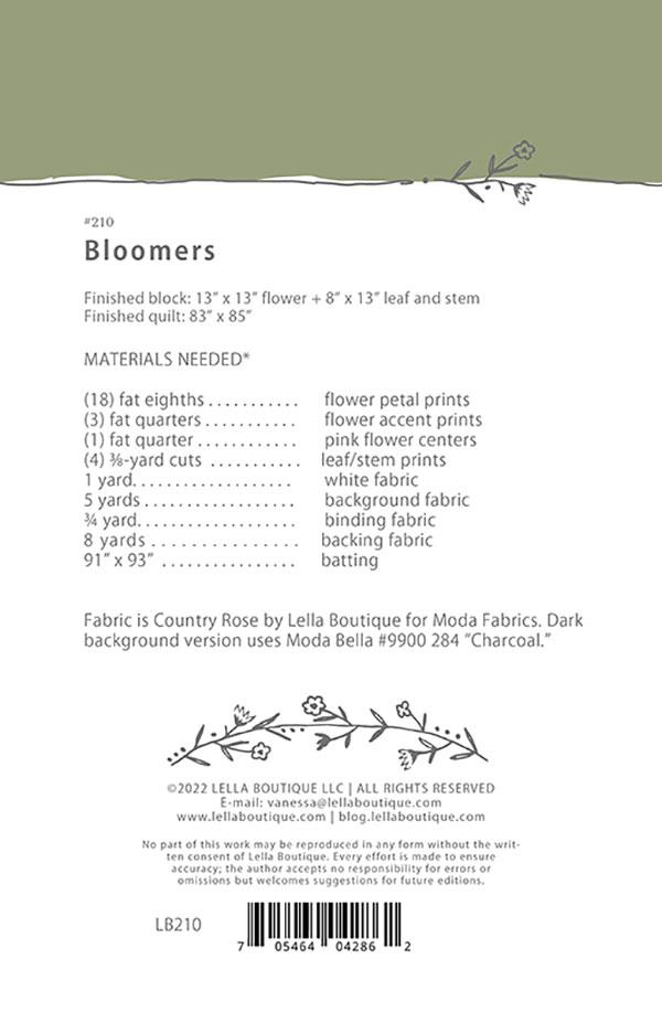 Bloomers - Quilt Pattern