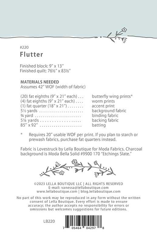 Flutter - Quilt Pattern