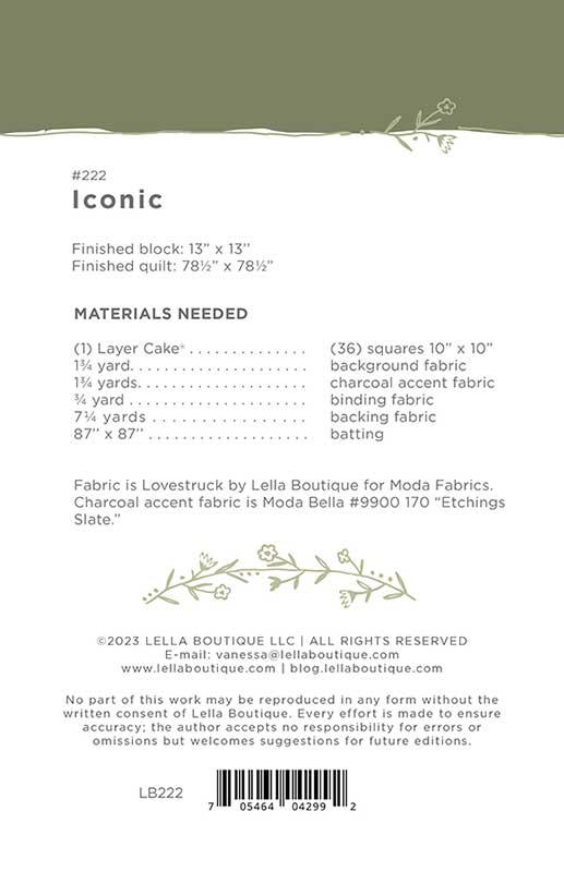 Iconic - Quilt Pattern