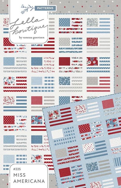 Miss Americana - Patriotic Quilt Pattern