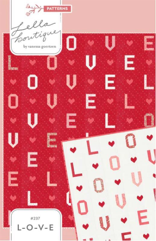 L-O-V-E - Valentine Quilt Pattern
