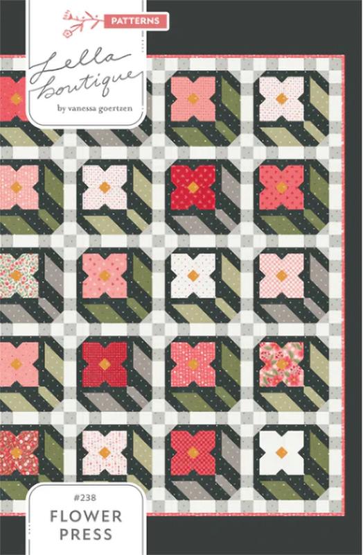 Flower Press - Valentine Quilt Pattern