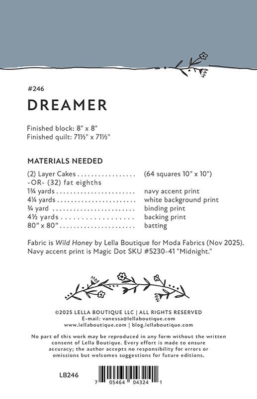 Dreamer - Quilt Pattern