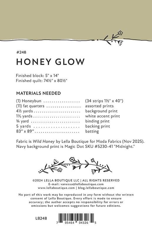 Honey Glow - Quilt Pattern