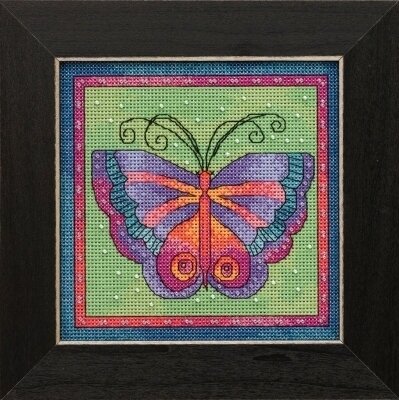 Butterfly Lime - Laurel Burch - Cross Stitch Kit