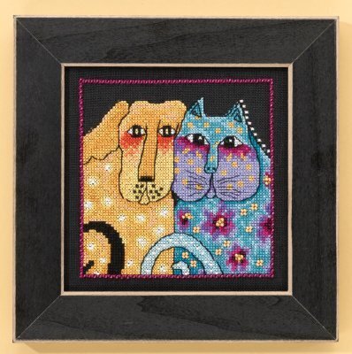 Fur-ever Friends (Aida) - Cross Stitch Kit