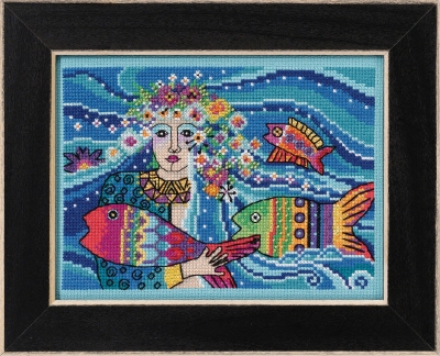 Ocean Goddess - Cross Stitch Kit