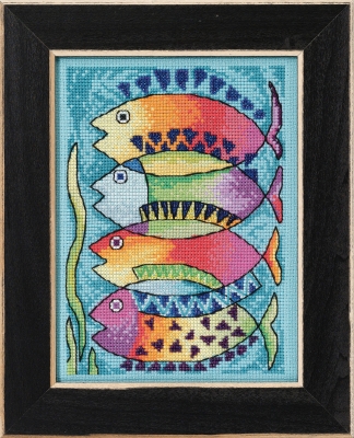 Peces - Cross Stitch Kit