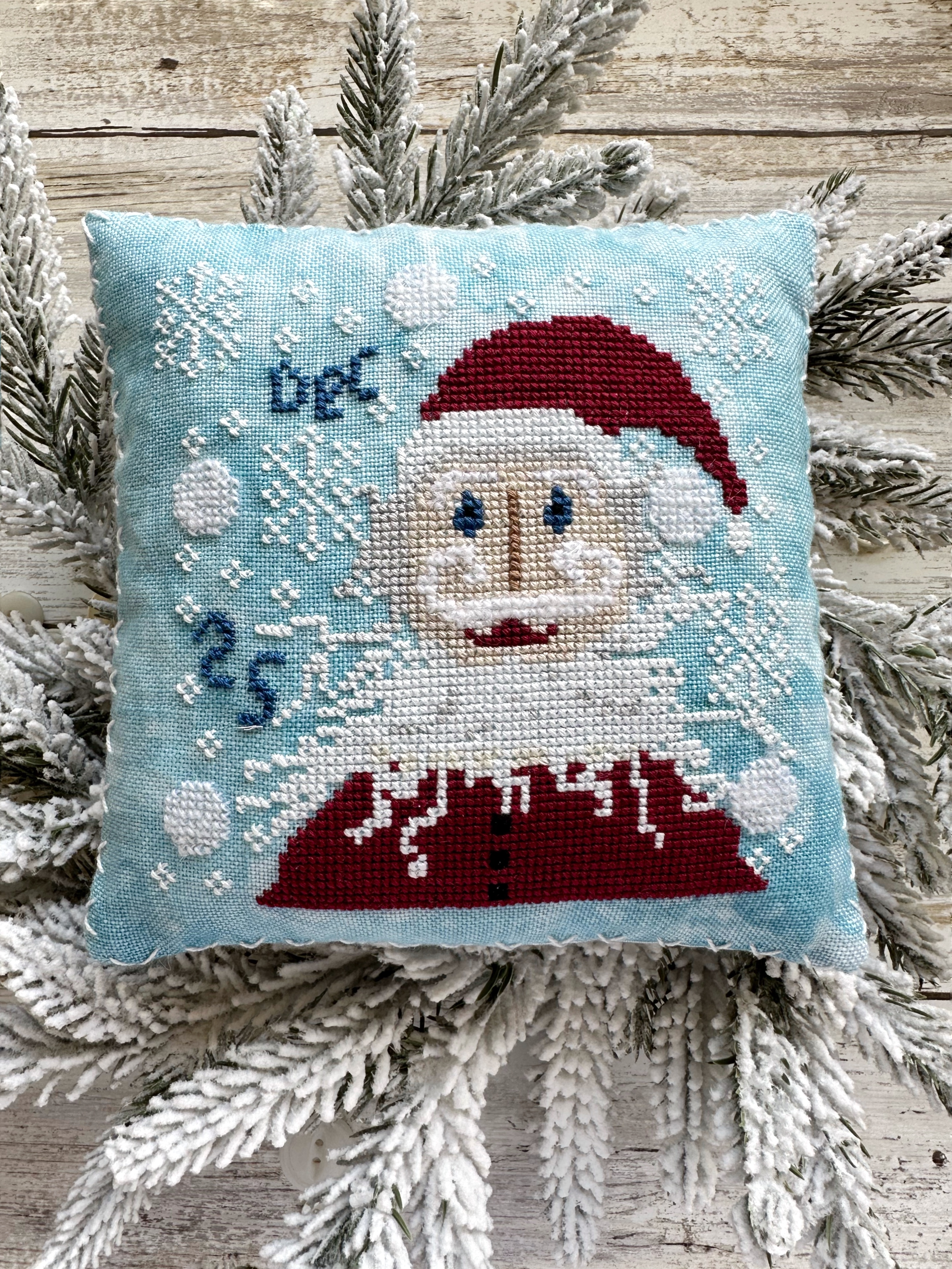 Merry Santa - Cross Stitch Pattern