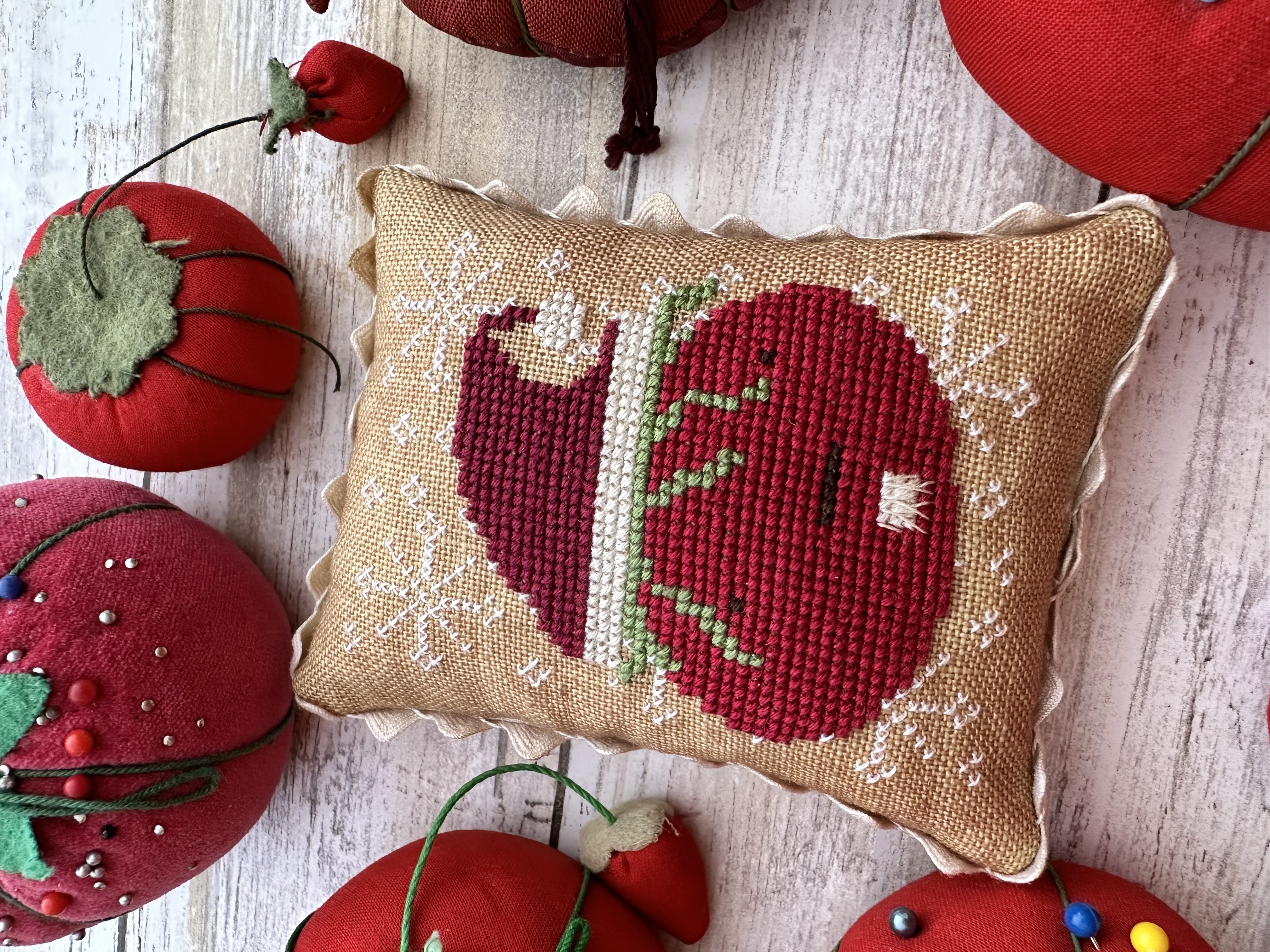 Tomato Santa - Cross Stitch Pattern