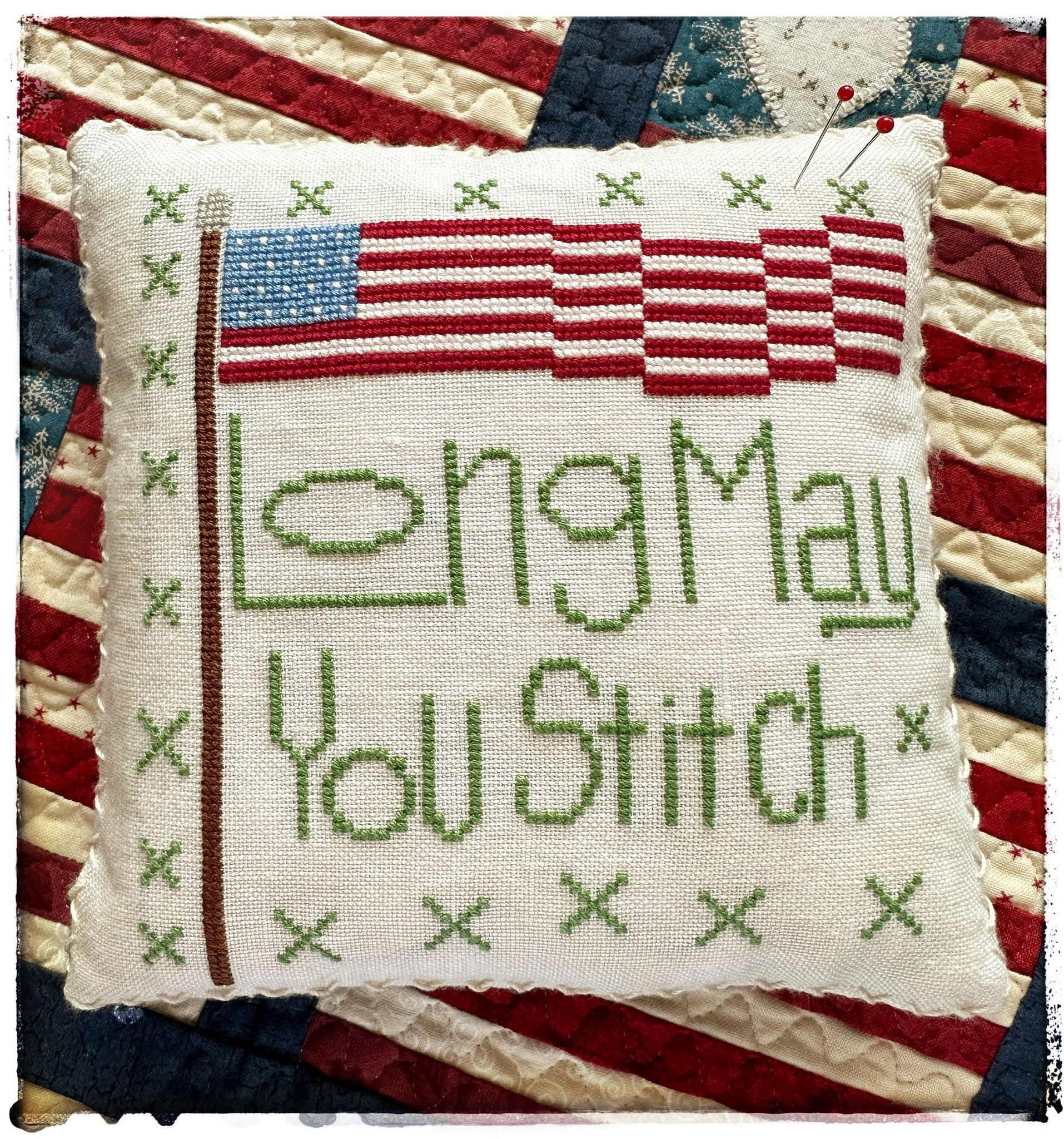 Long May You Stitch - Cross Stitch Pattern
