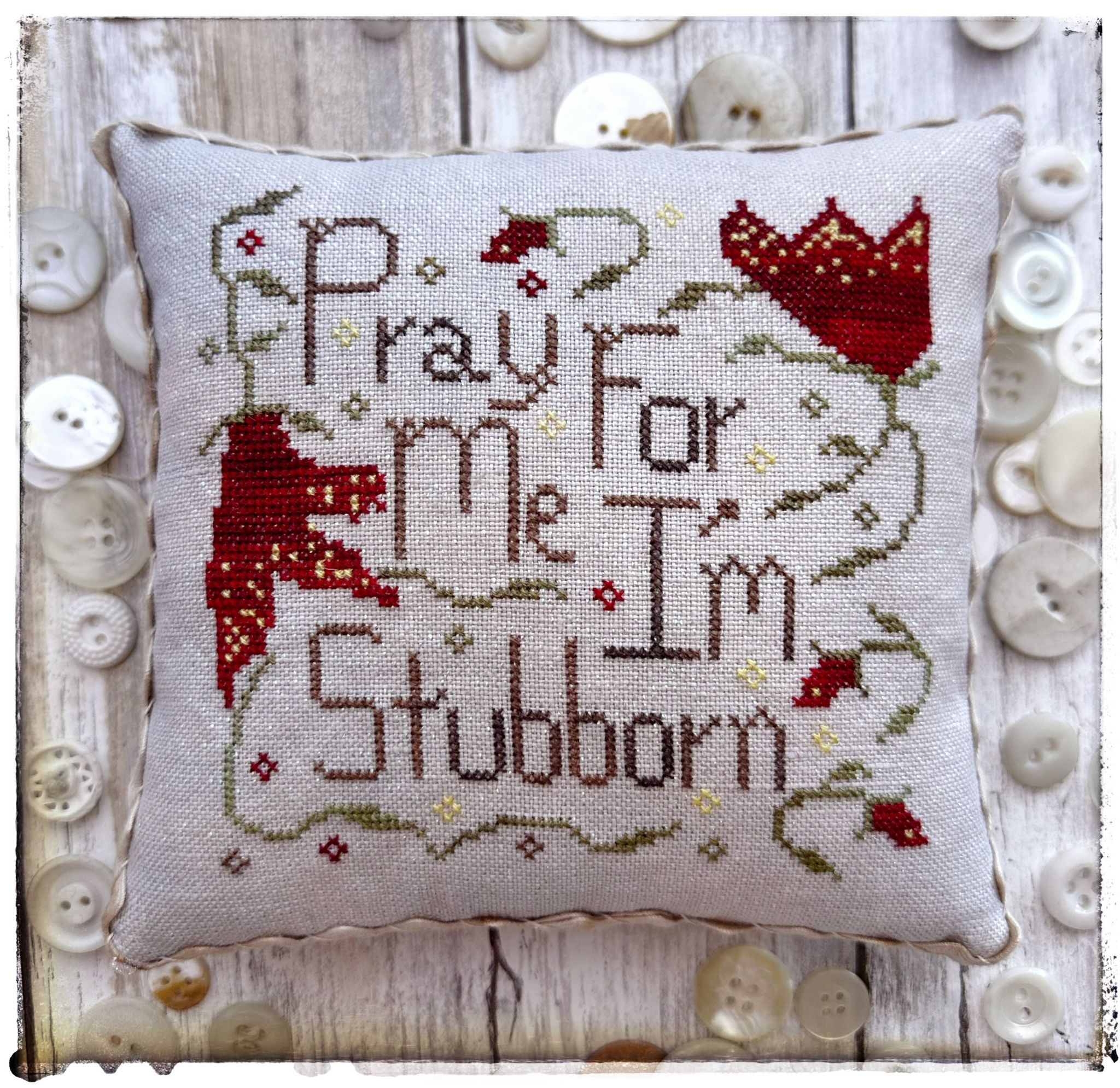 Stubborn - Cross Stitch Pattern