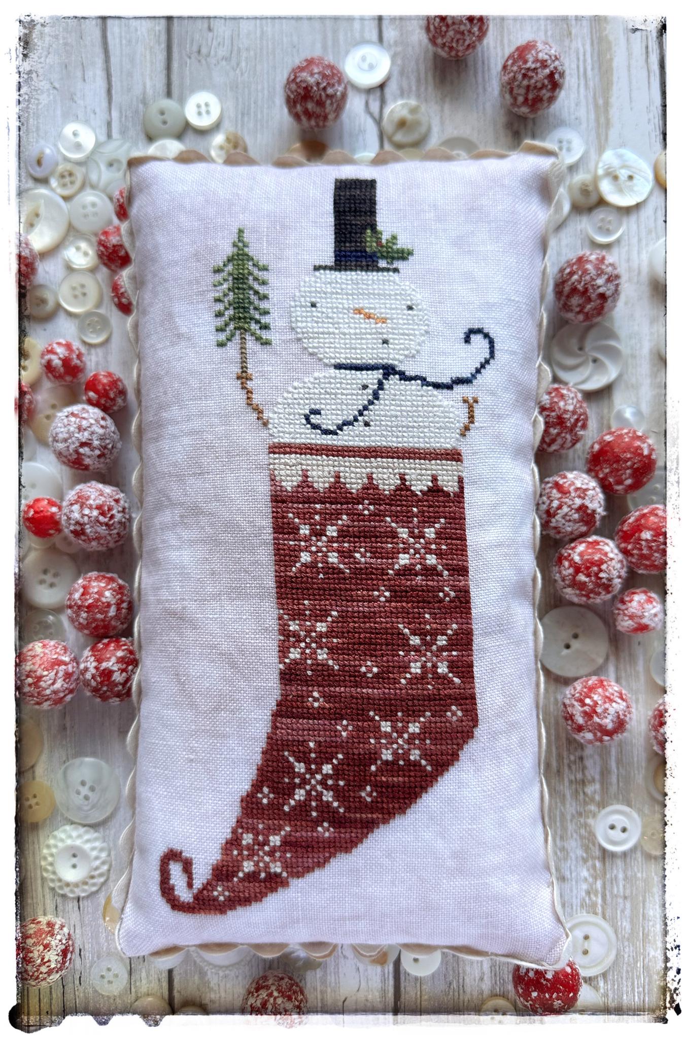 Winter Stocking - Christmas Cross Stitch Pattern