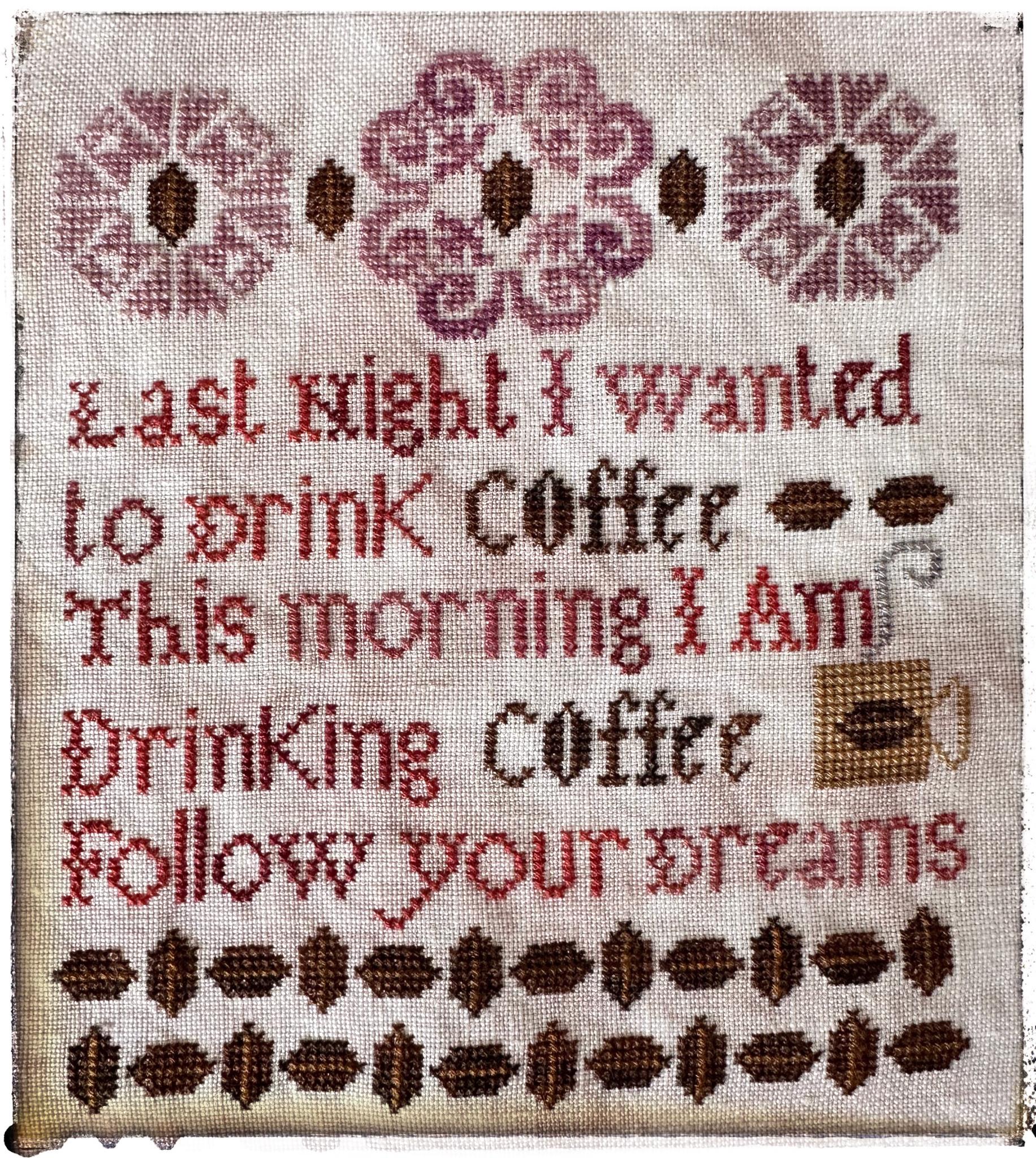 Coffee Dreams - Cross Stitch Pattern