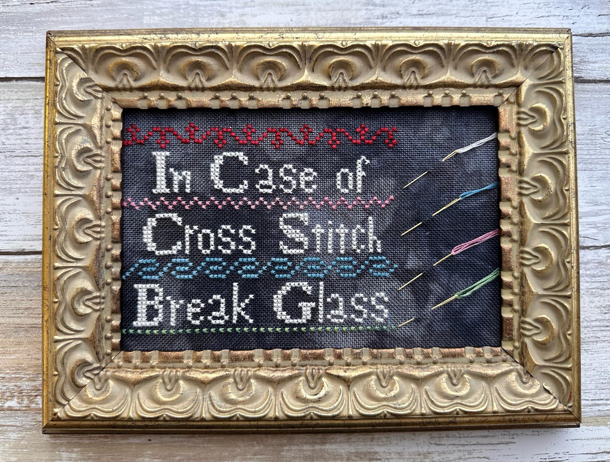 In Case of Cross Stitch - Cross Stitch Pattern