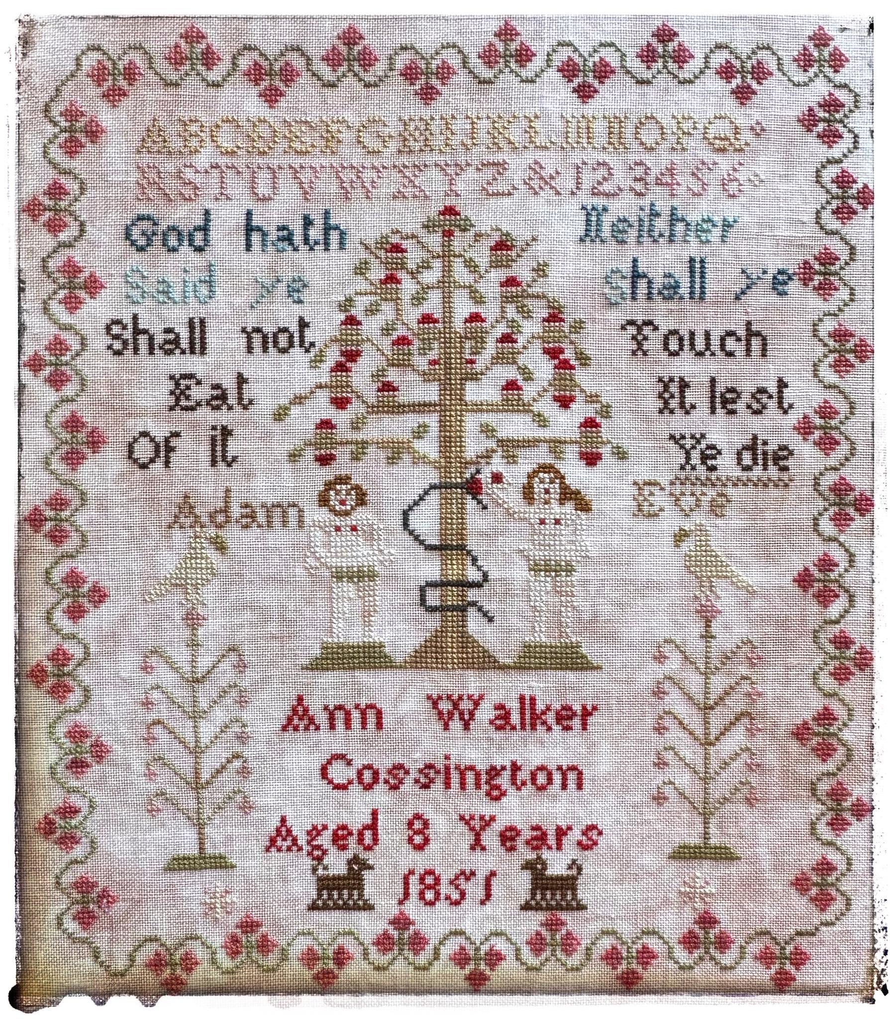 God Hath Said - Christian Cross Stitch Pattern