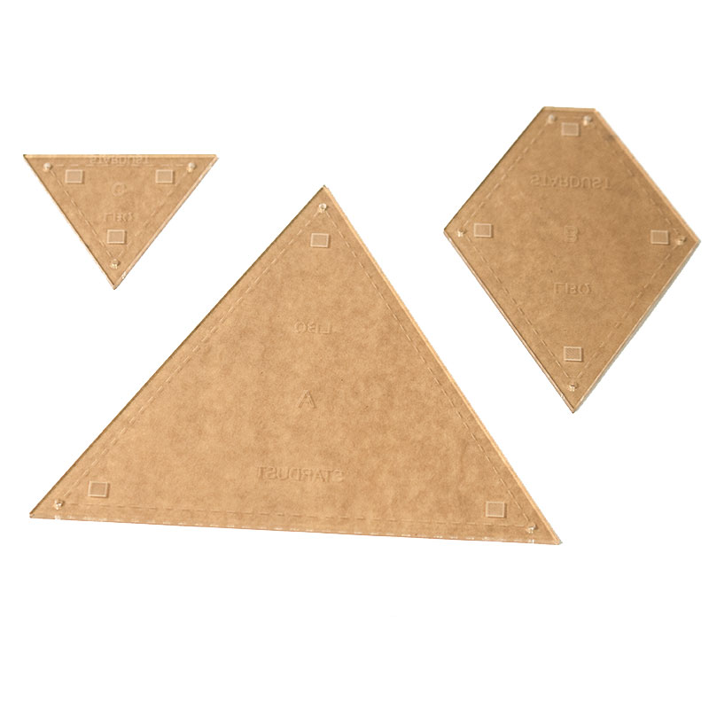 Stardust Quilt Template/Set of 3