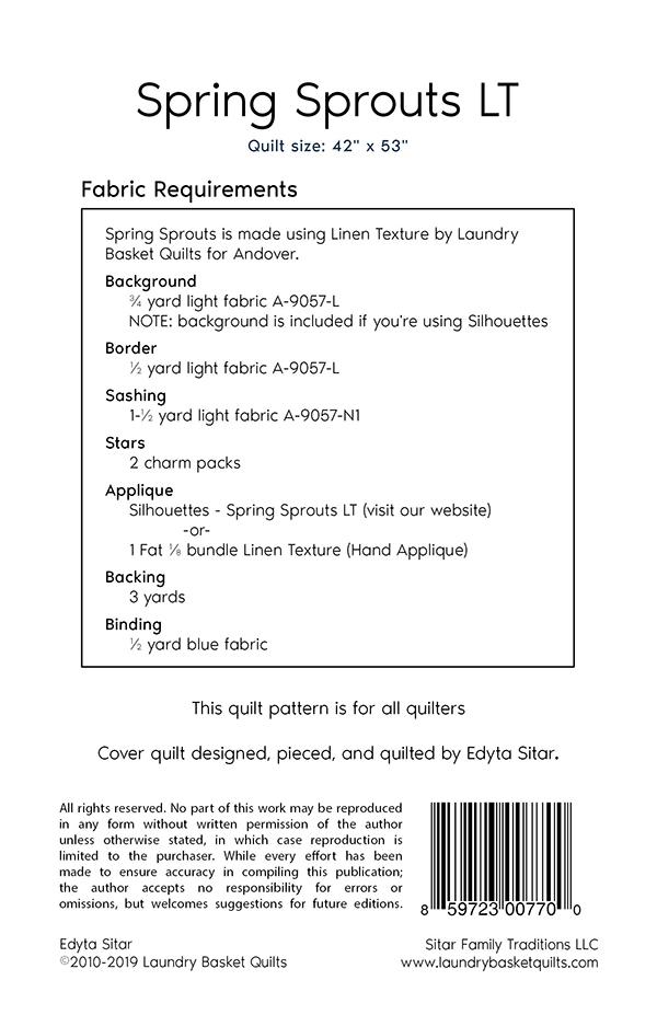 Spring Sprouts Light - Quilt Pattern