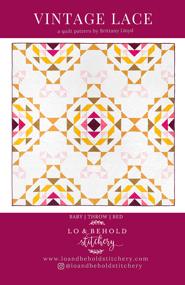 Vintage Lace - Quilt Pattern