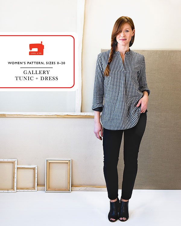 Gallery Tunic + Dress - Sewing Pattern