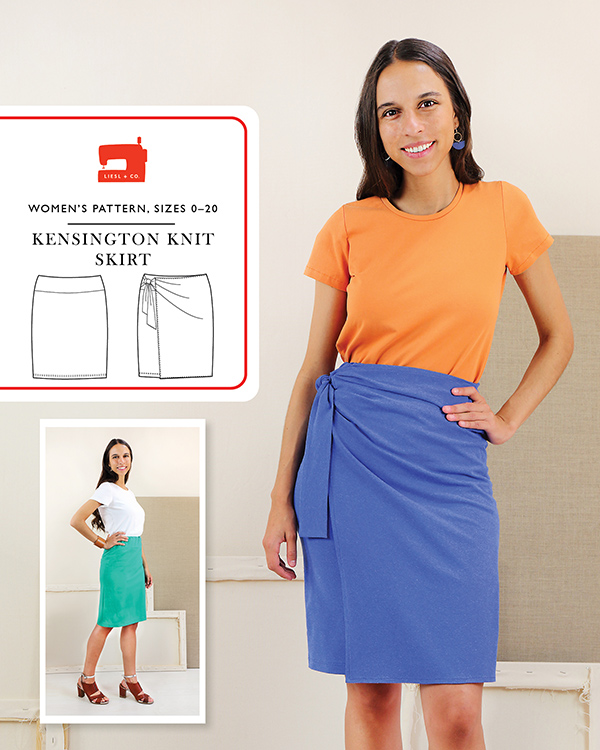 Kensington Knit Skirt - Sewing Pattern