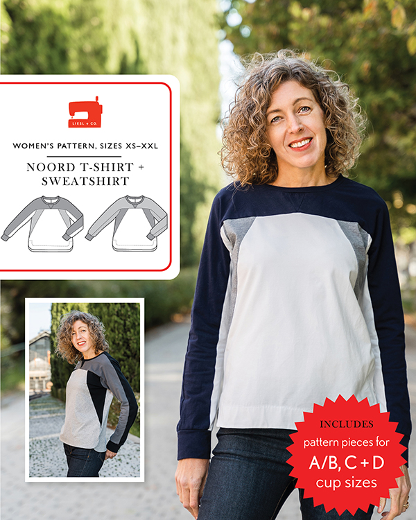 Noord T-Shirt   Sweatshirt - Sewing Pattern