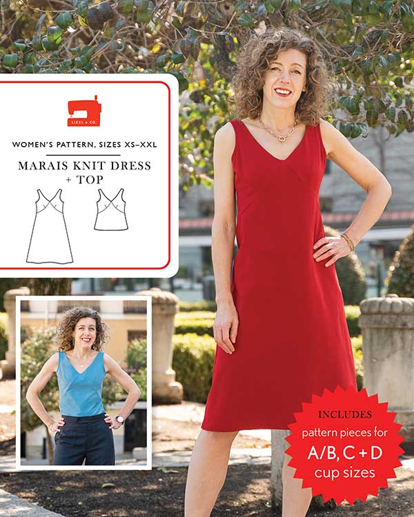 Marias Knit Dress + Top - Sewing Pattern