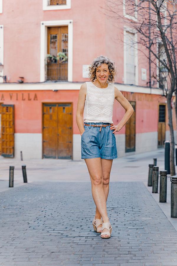 Lisboa Walking Shorts - Sewing Pattern