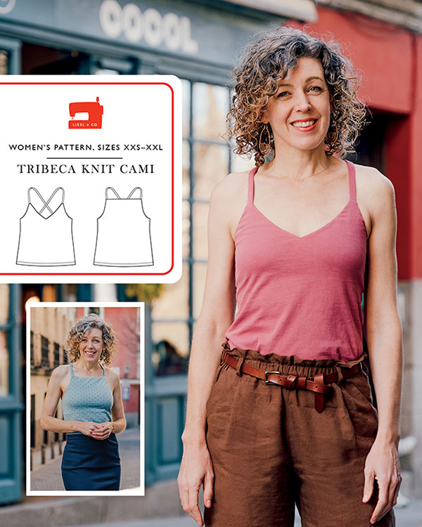 Tribeca Knit Cami - Sewing Pattern