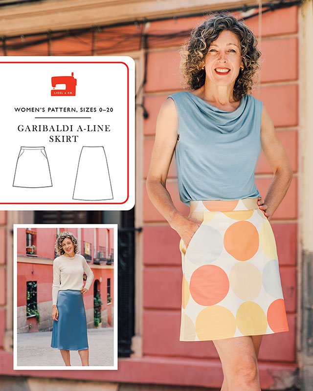 Garibaldi A-Line Skirt - Sewing Pattern