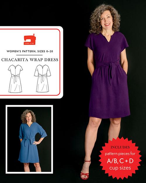 Chacarita Wrap Dress - Sewing Pattern