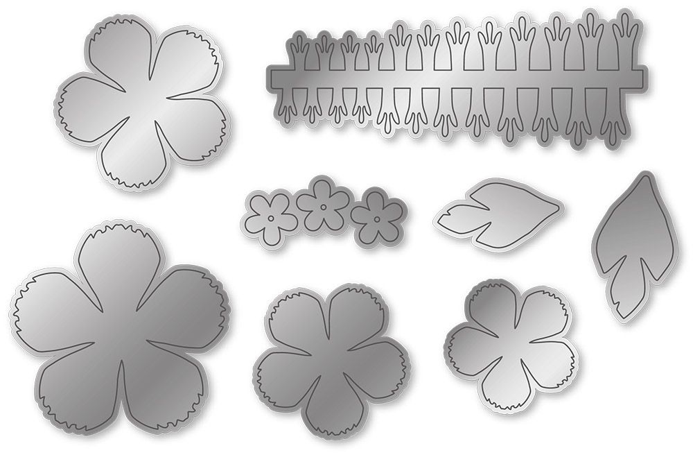 Precious Peonies - Belle Countryside Craft Die Set