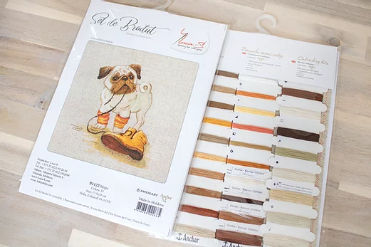 Pug (Dog) - Cross Stitch Kit