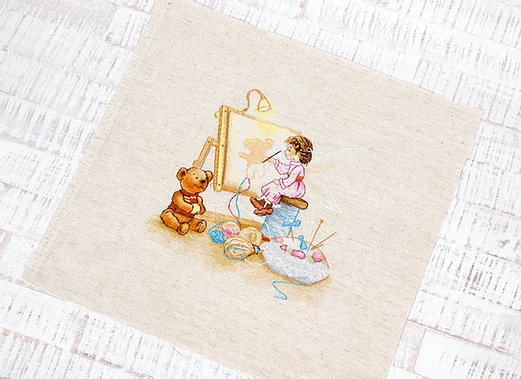 Fairy Painter - Cross Stitch Kit