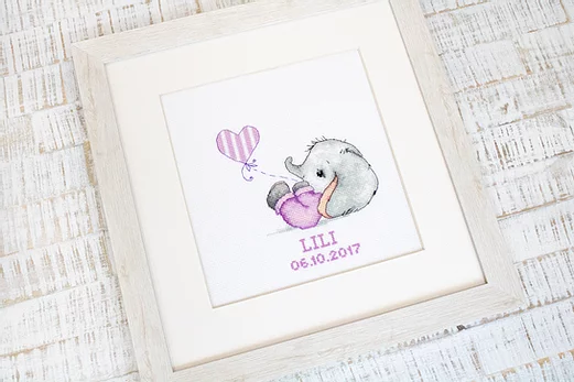 Baby Girl - Cross Stitch Kit